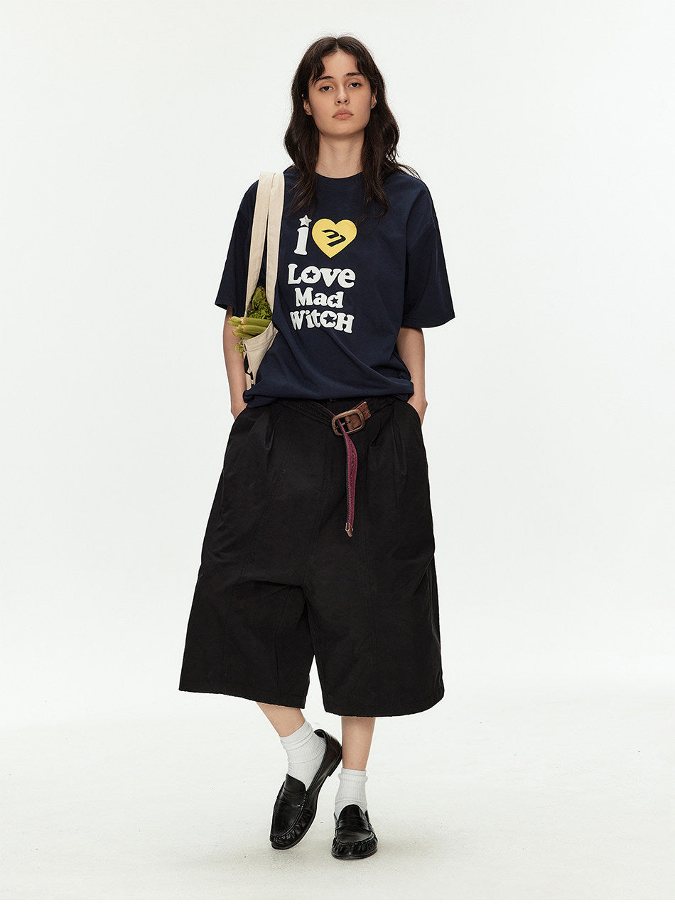 Mesh-Pocket Casual Shorts