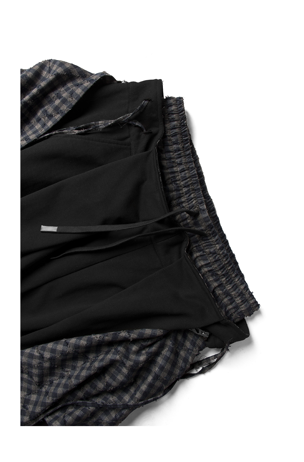 Double-Waistband Casual Pants