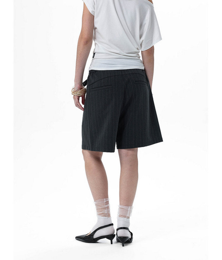 Casual Striped Shorts