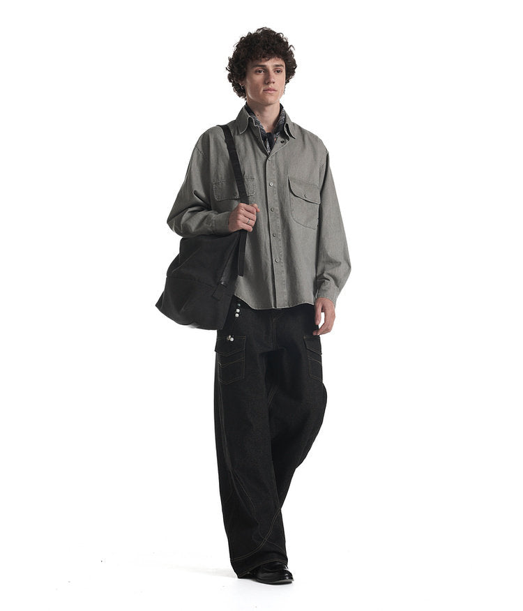 Oversized All-Purpose Pocket Shirt