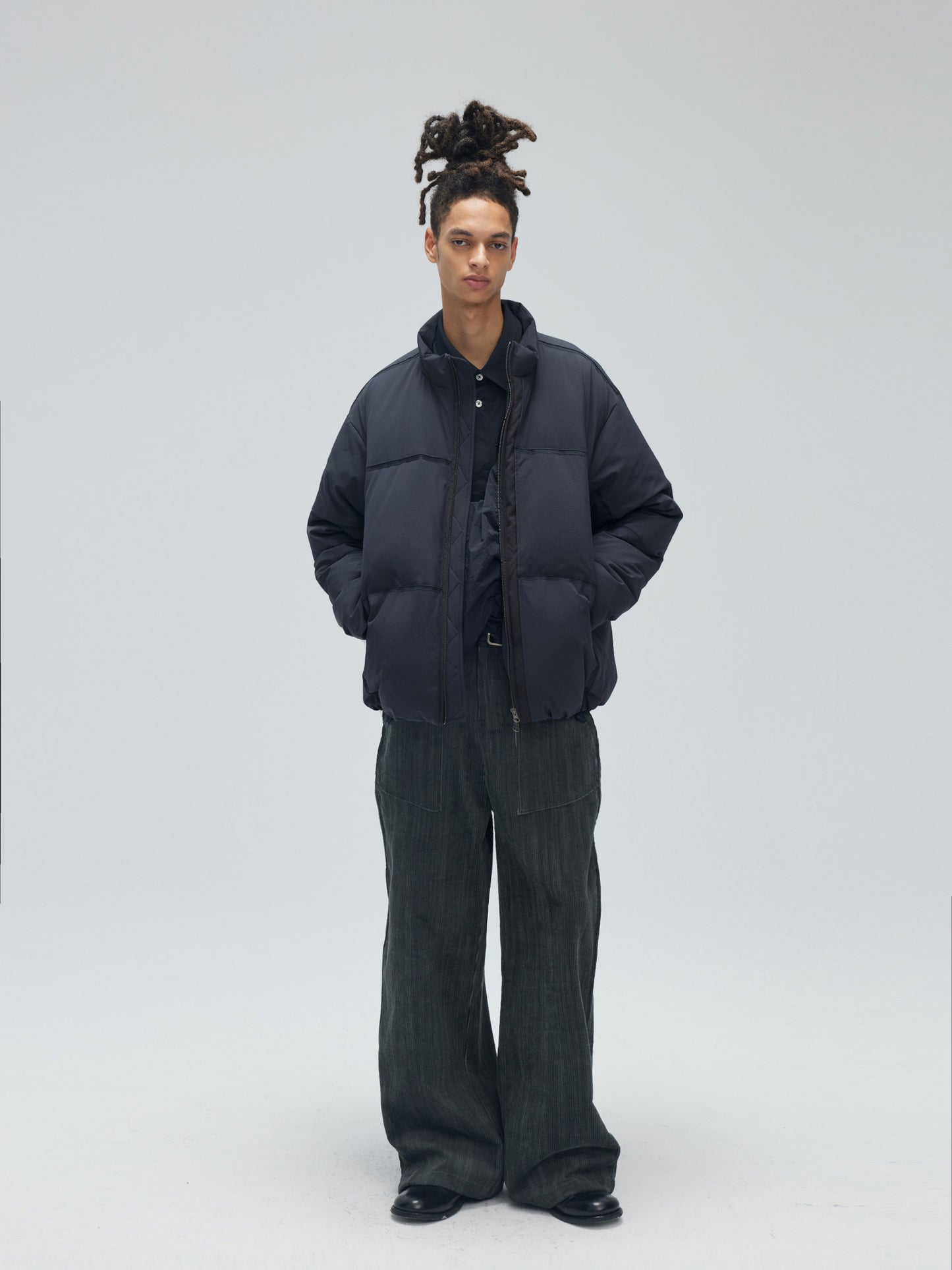 Multi-Pocket Down Jacket