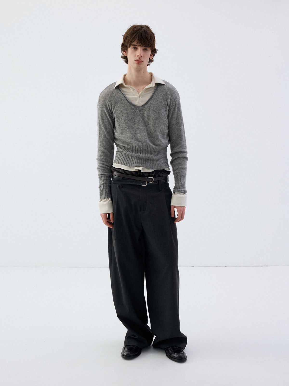 3D-Cut Casual Pants
