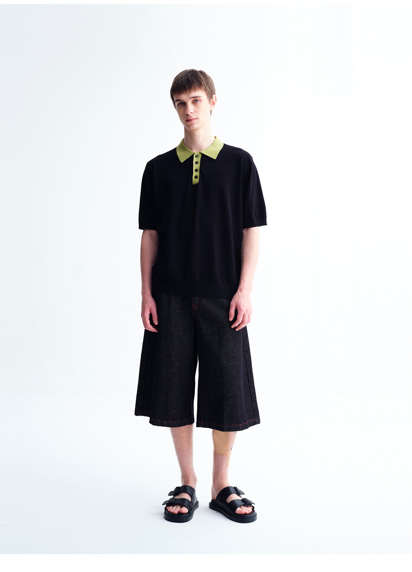 Vintage Knit Polo Shirt