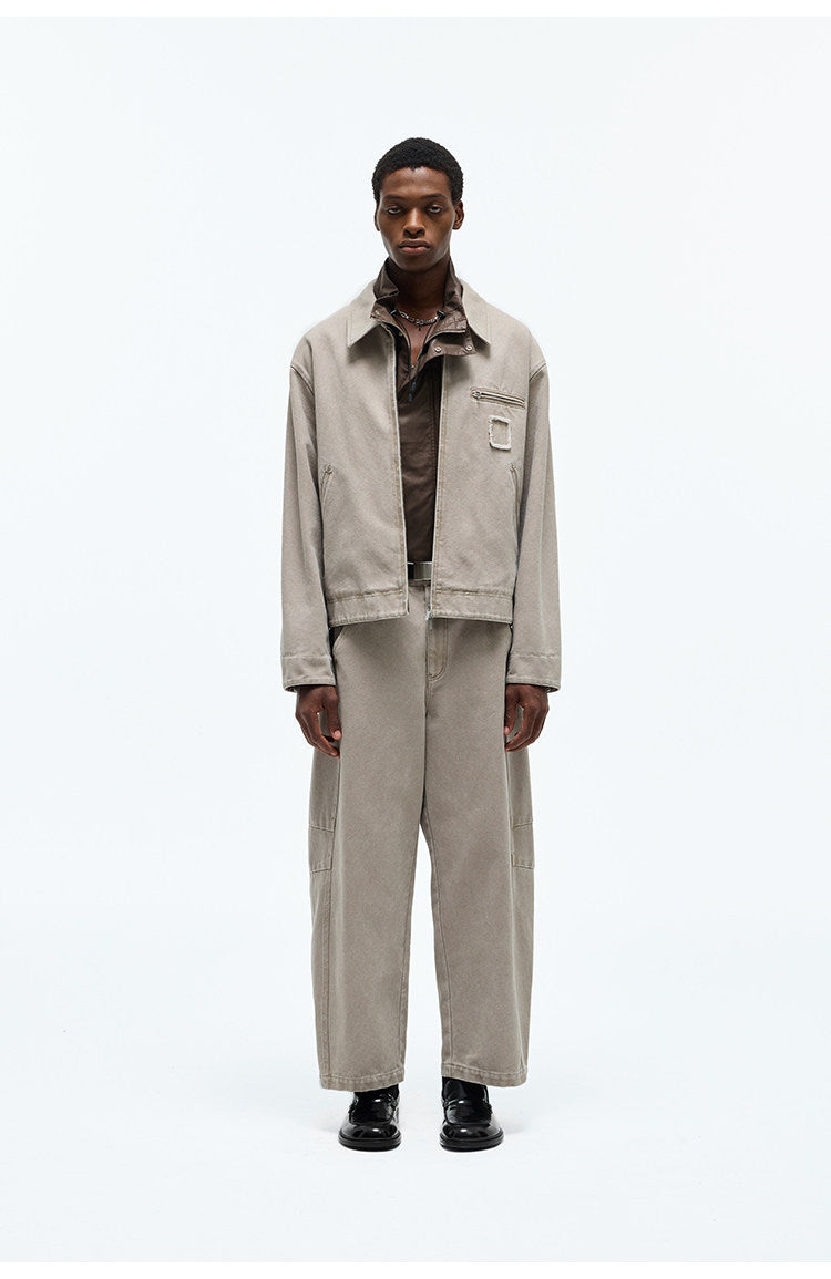 Damage Wash Casual Pants