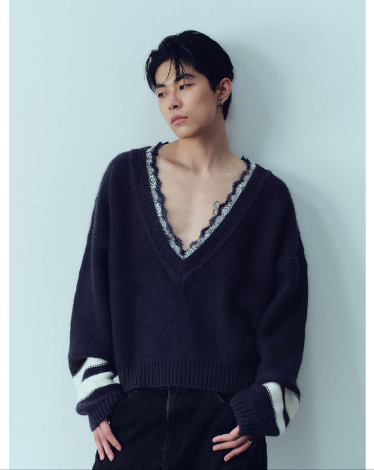 Original Design V-Neck Sweater