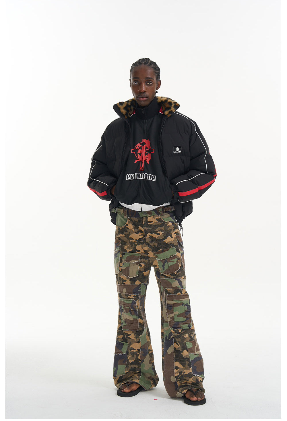 Fur Collar Warm Cotton Jacket