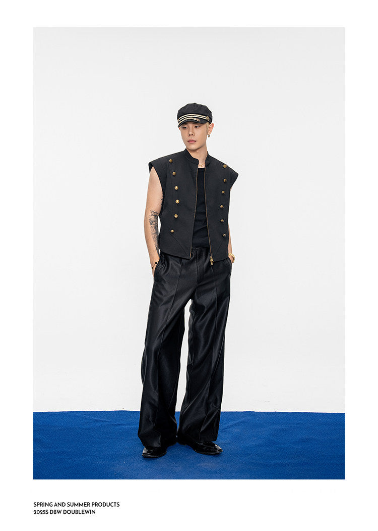 Loose Wide-Leg Casual Pants