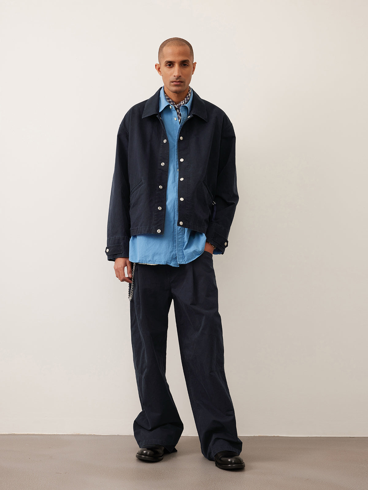 Washed Damaged Coach Jacket