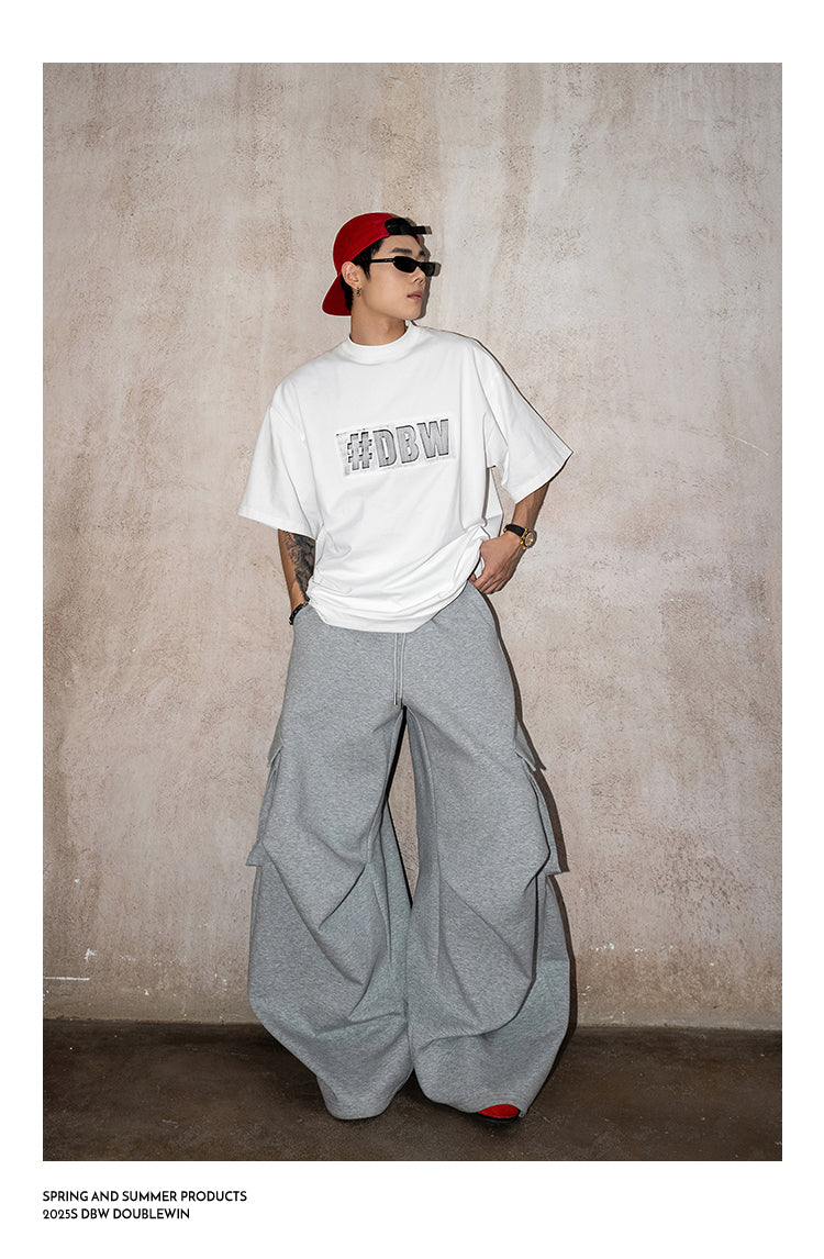 3D embossed print T-shirt