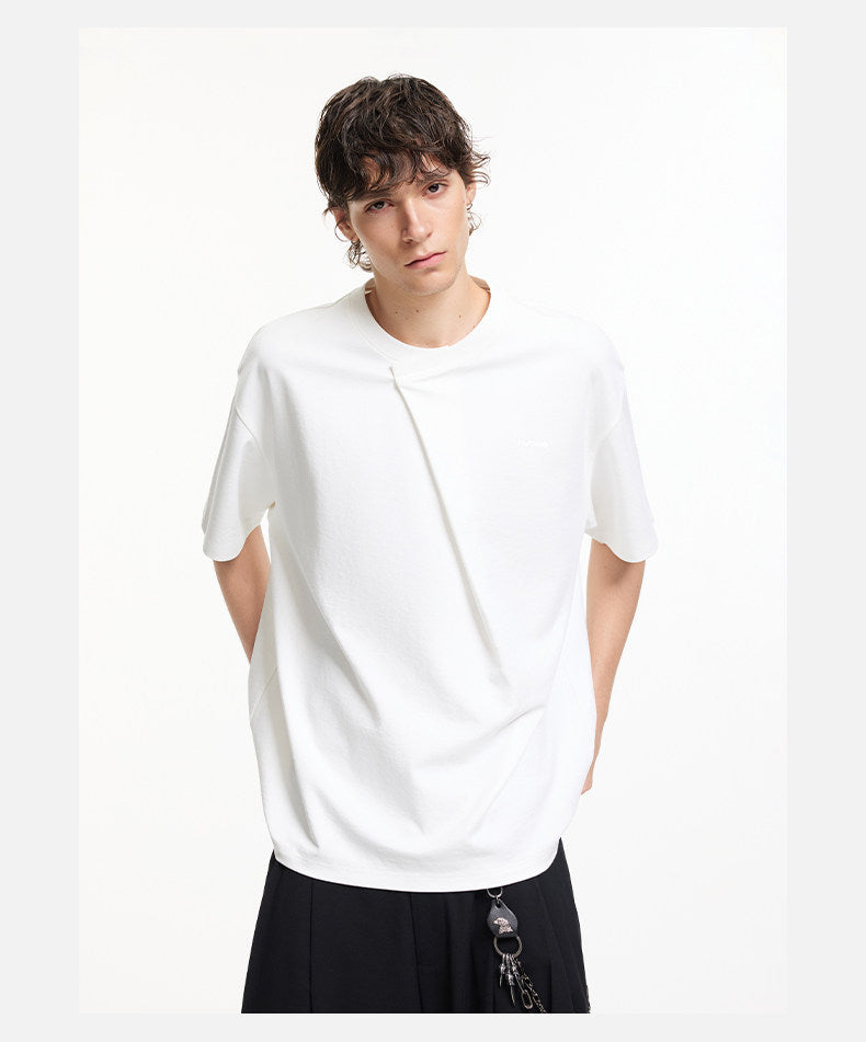 Diagonal Crease T-Shirt