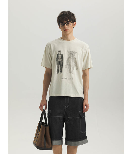 Printed Couple T-Shirt