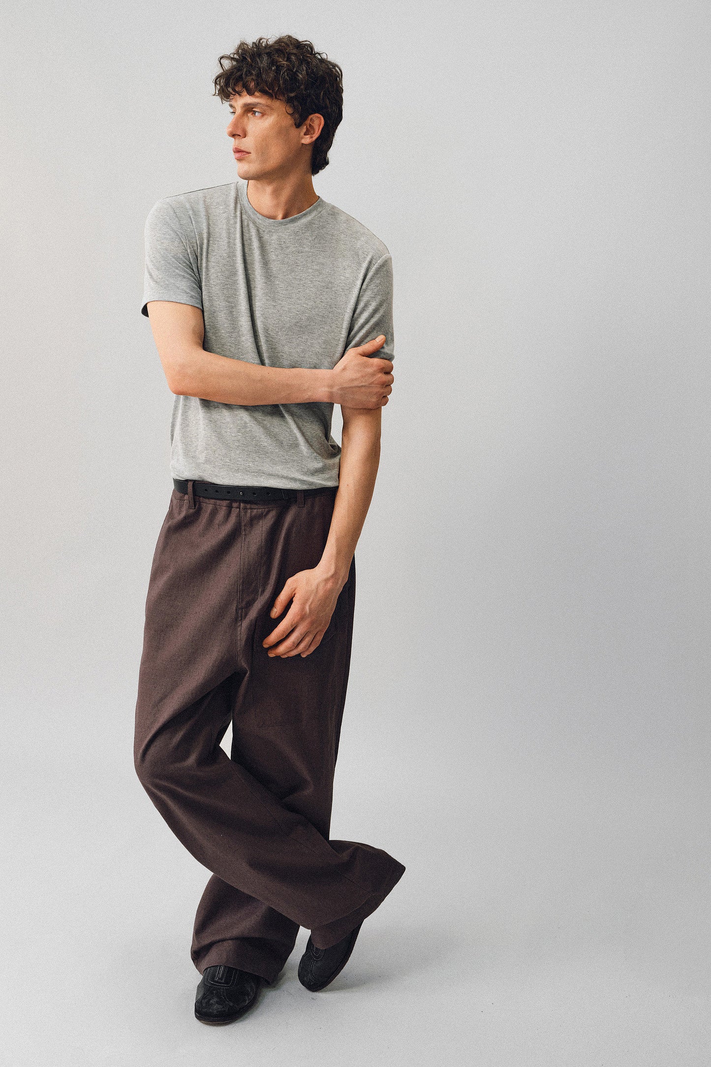Cream-Touch Wool Round-Neck T-Shirt