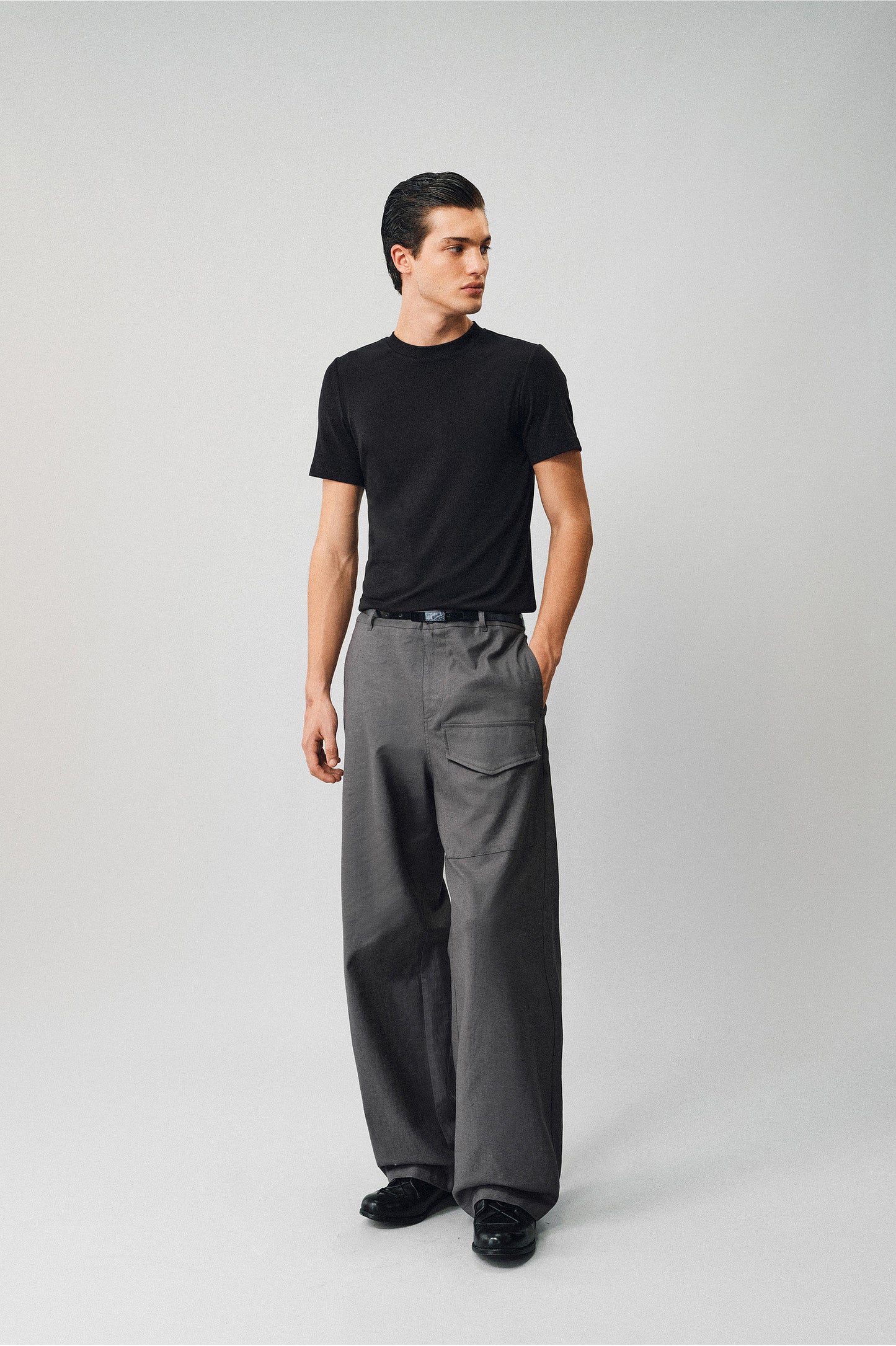 Work Pants with Patch Pockets