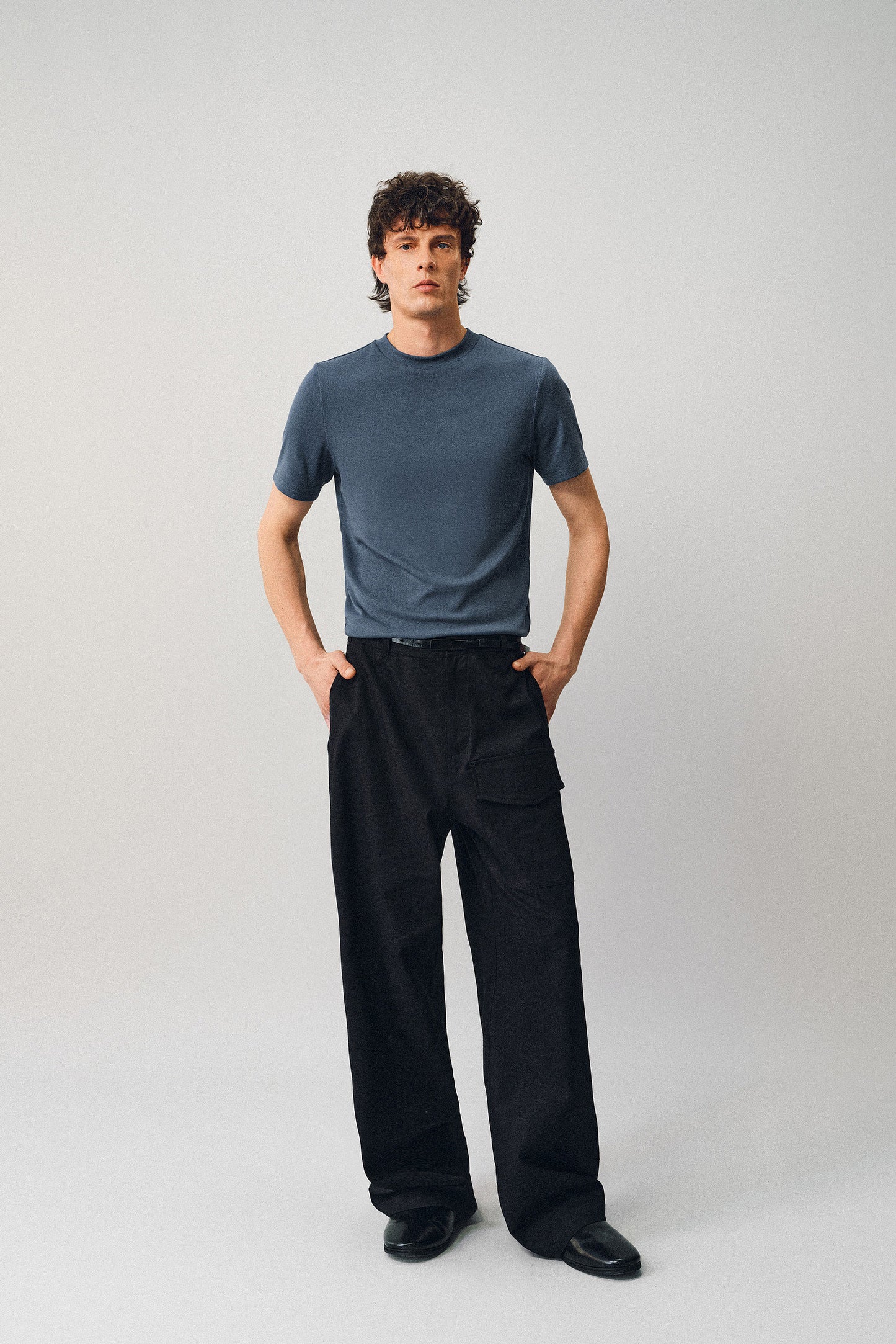 Work Pants with Patch Pockets