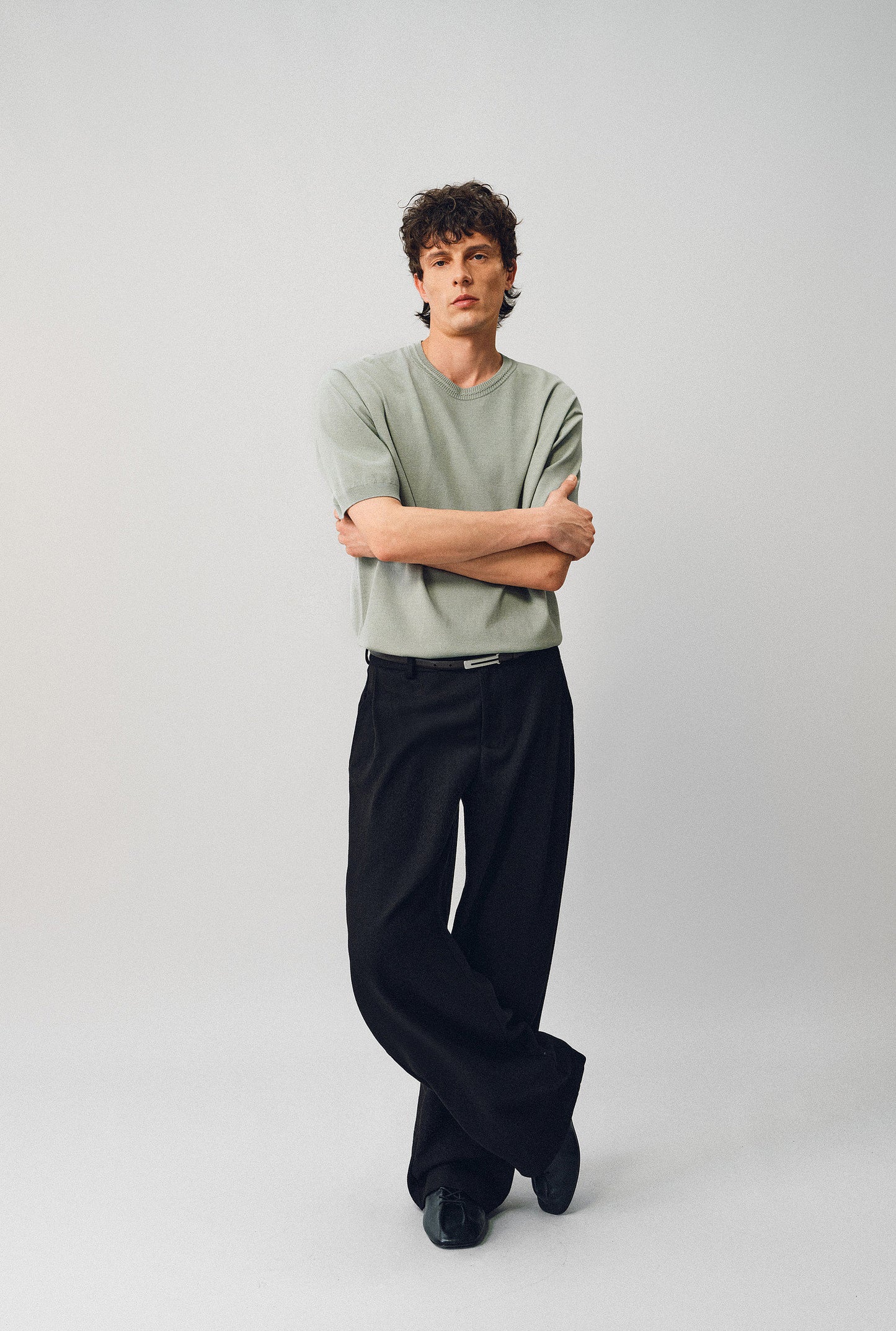 Jacquard Knit Shirt