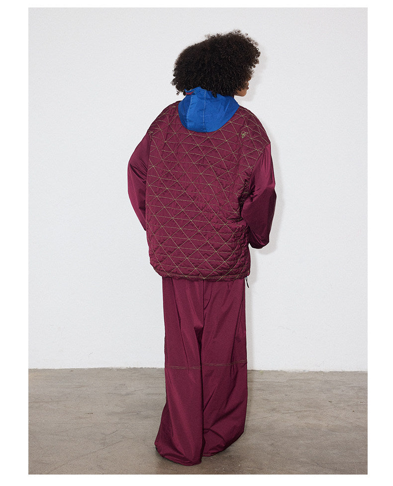 Windbreaker with zipper