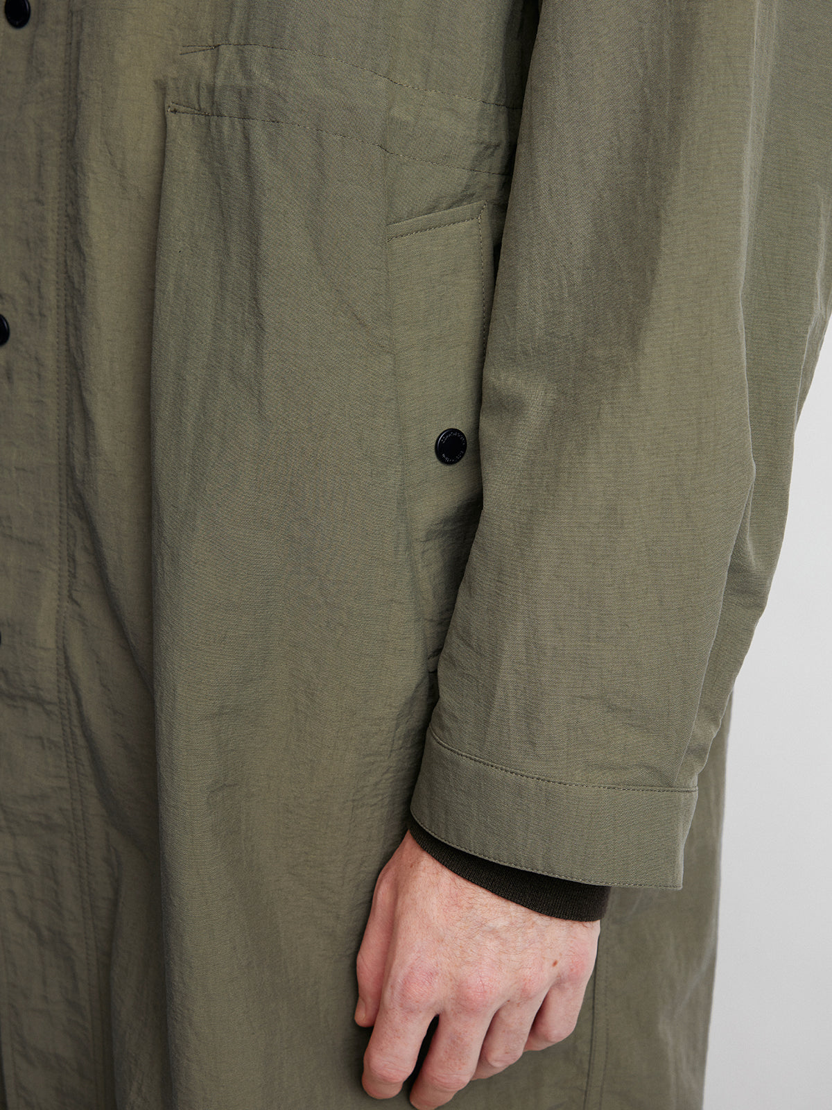 Wrinkle-Resistant Nylon Jacket