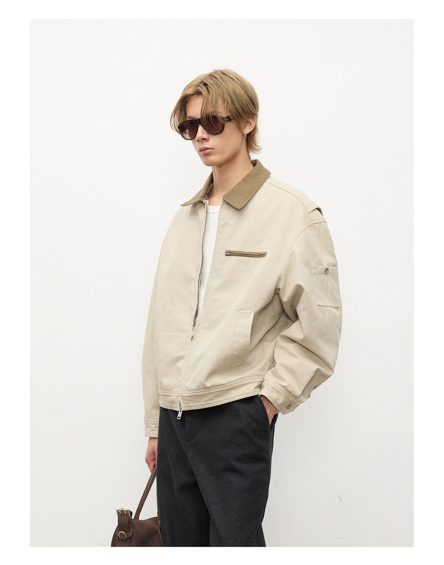 Detroit Collar Quilted Jacket