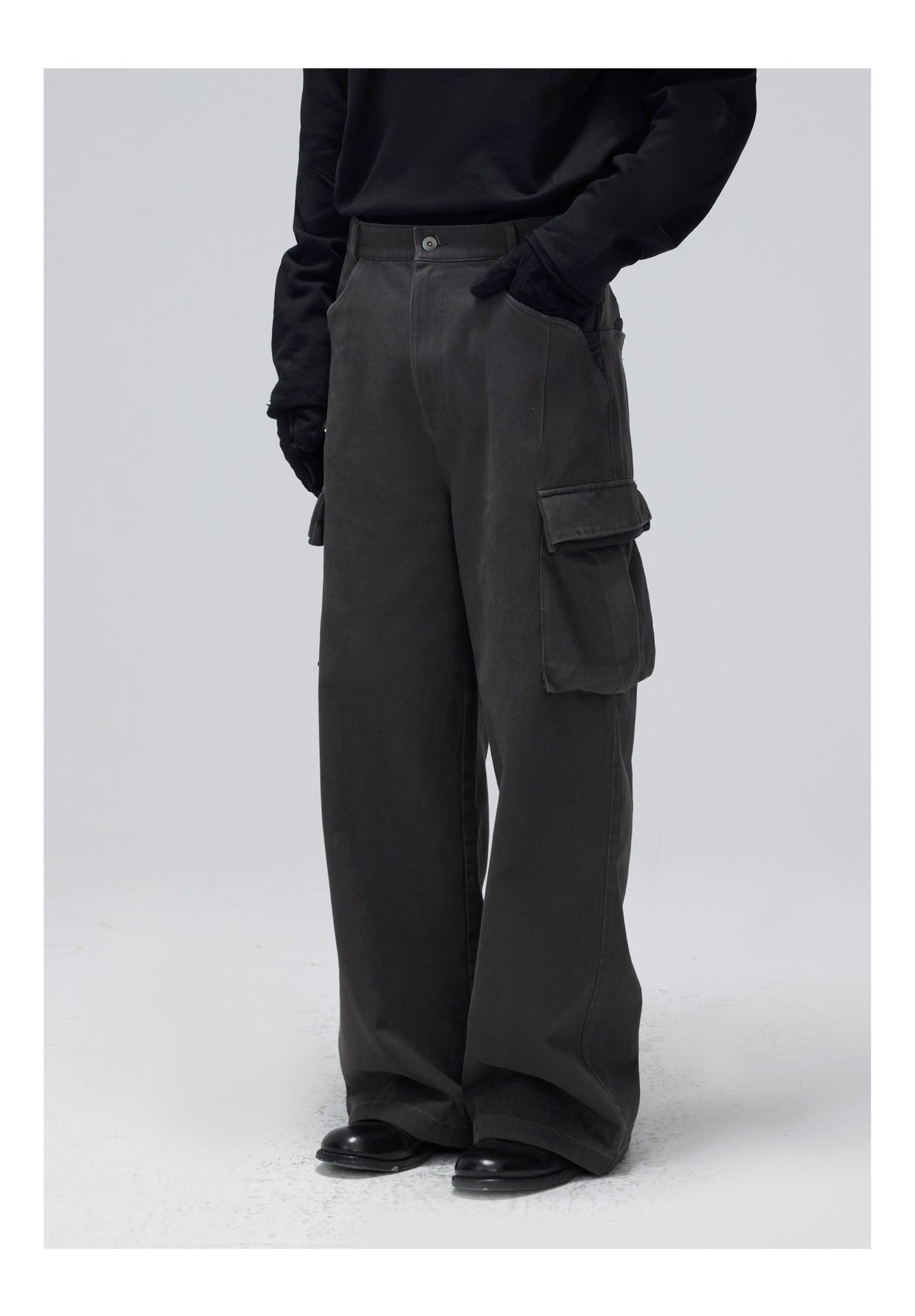 Straight-Leg Cargo Pants