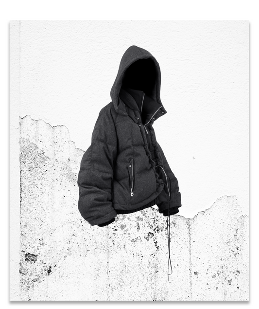 Patchwork Down Jacket