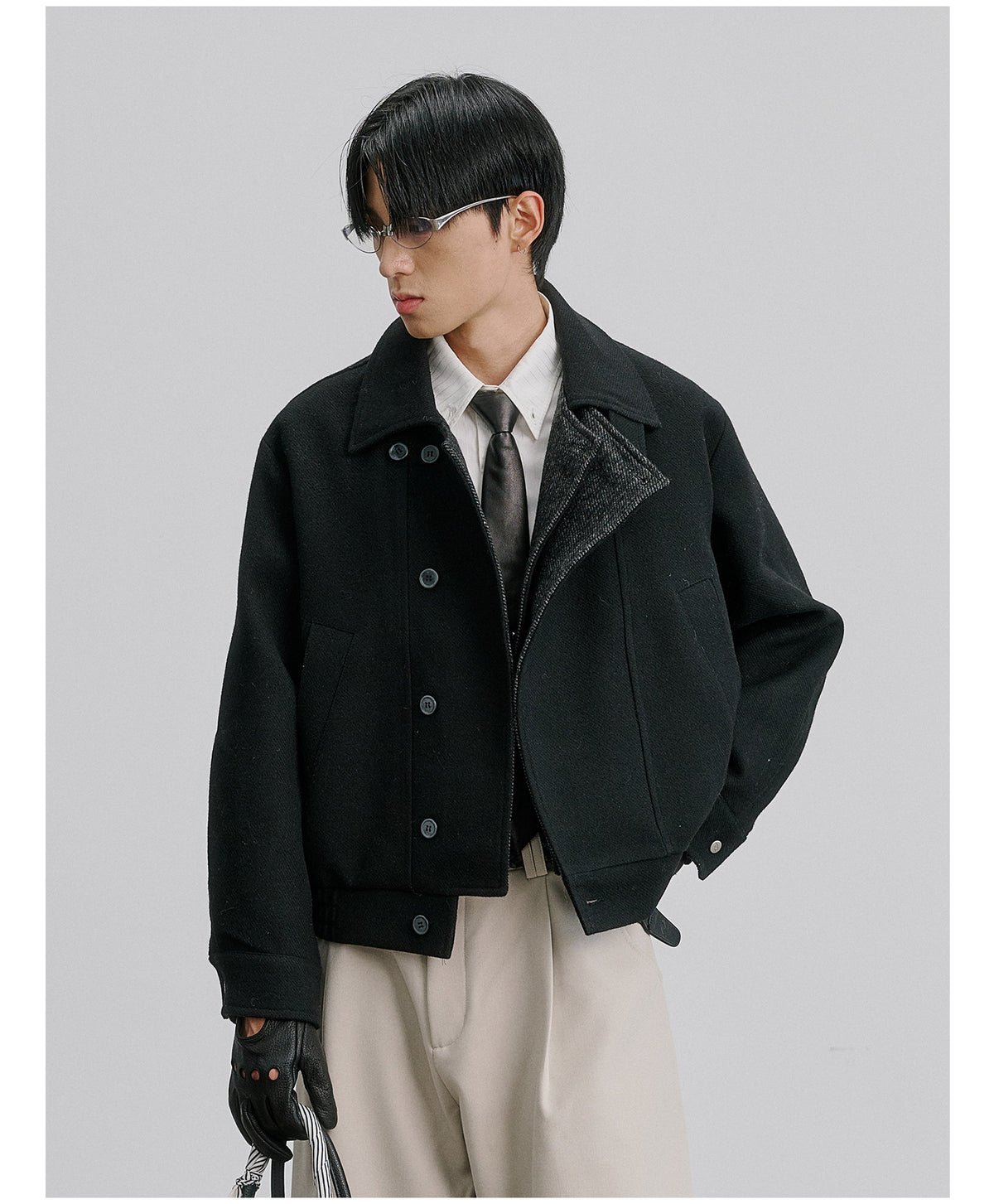 Double-Faced Short Jacket
