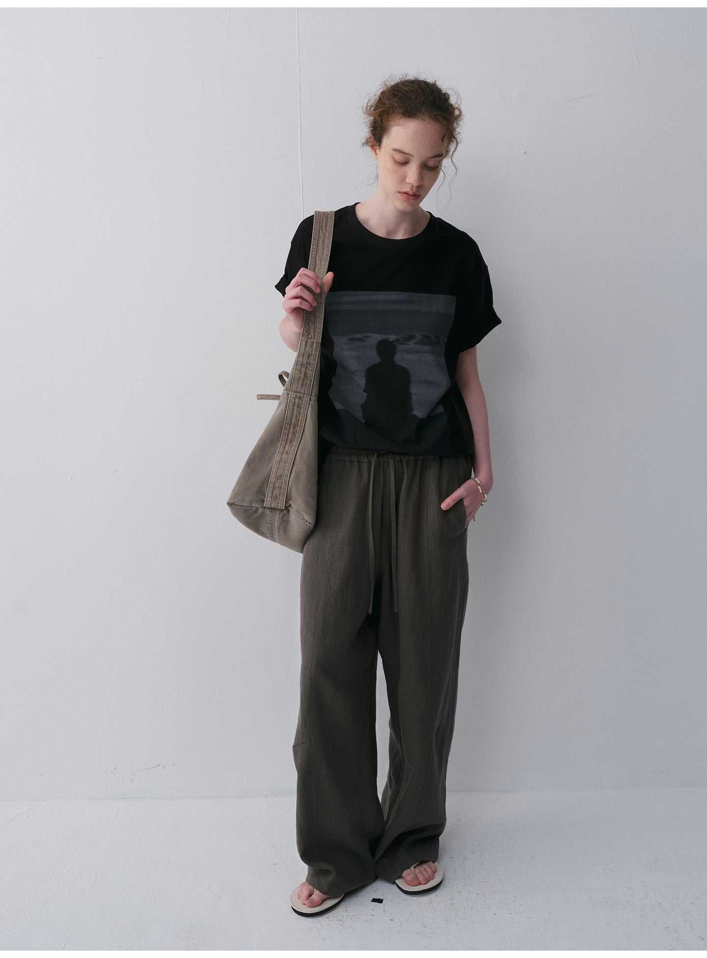 Drawstring Casual Pants