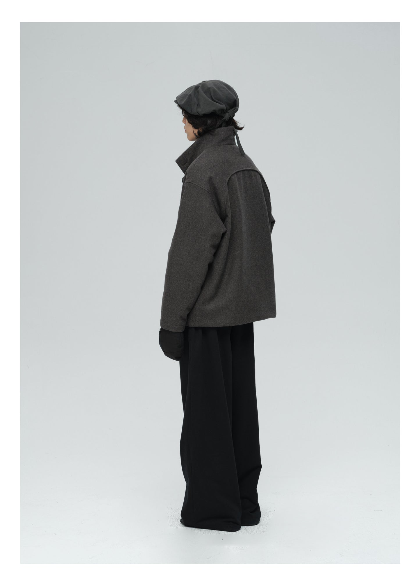 Stand Collar Thick Jacket