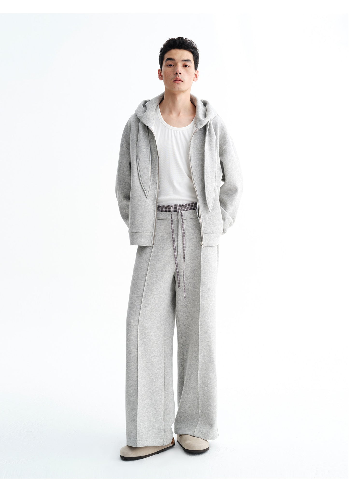 Oversized Bowtie Hooded Sweatshirt