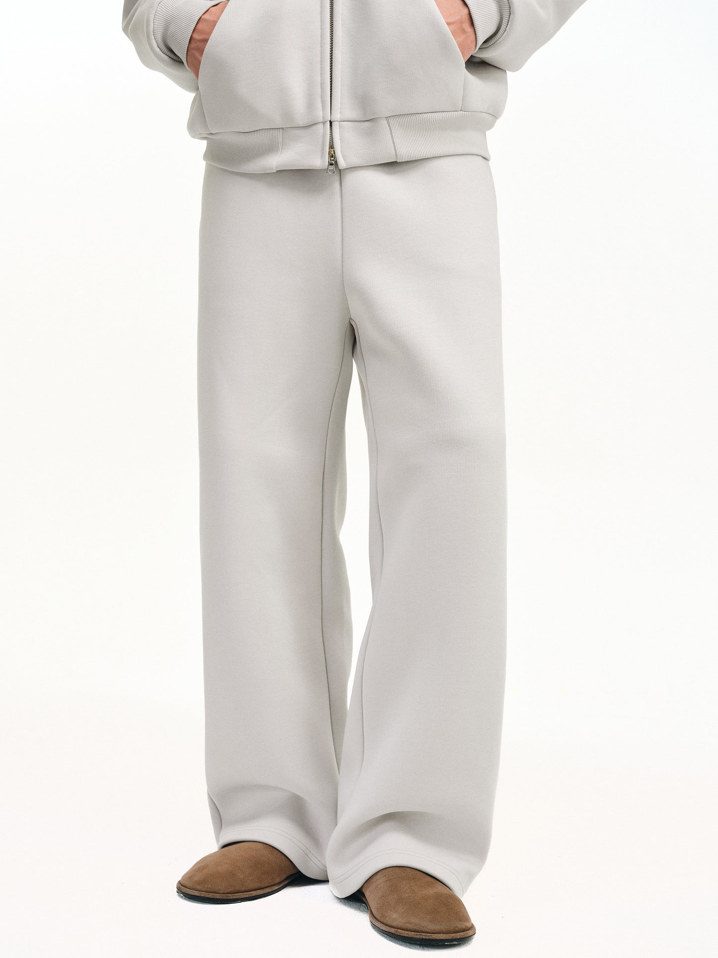 Heavy-textured sweatpants