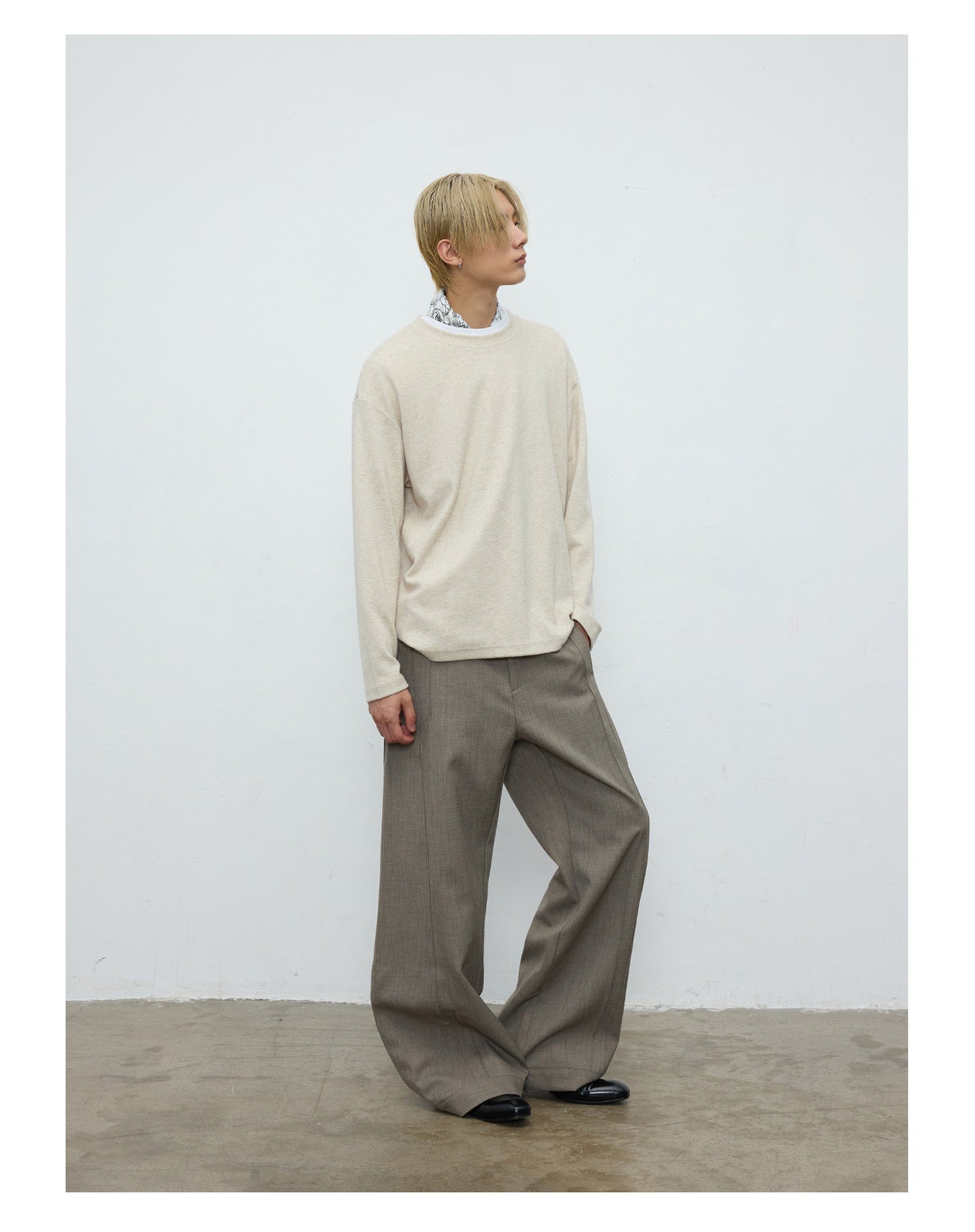 Gentle on the skin Round-neck T-shirt