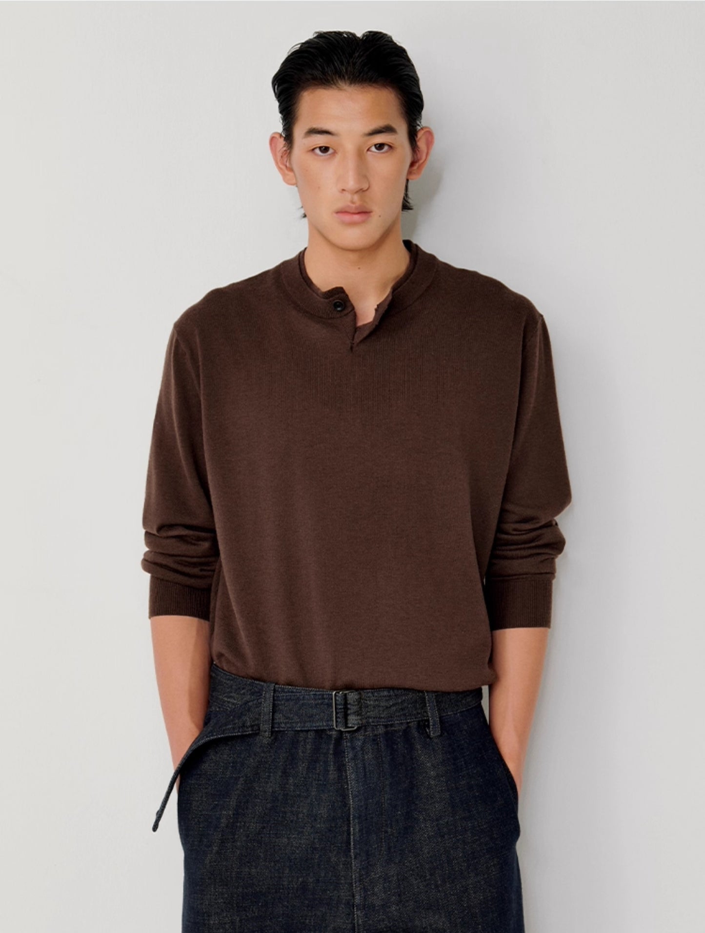 Rib-knit Loose-fit Casual Knit