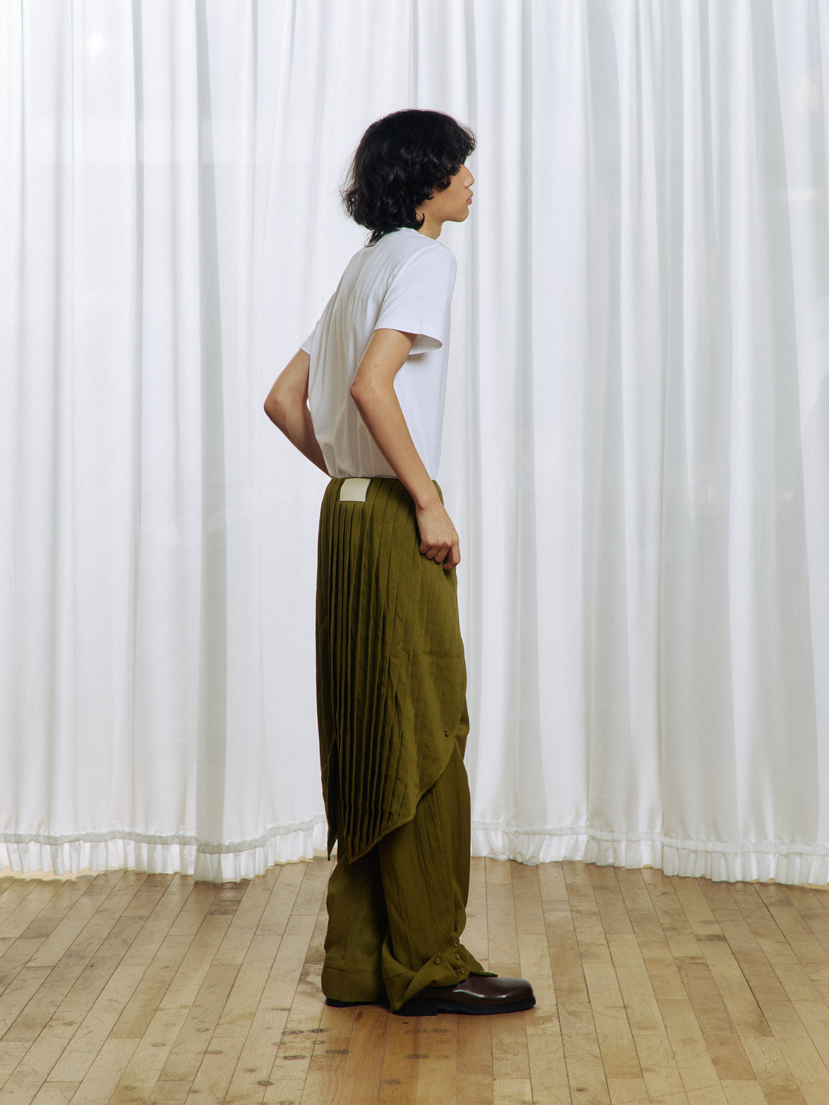 Pleated Casual Pants
