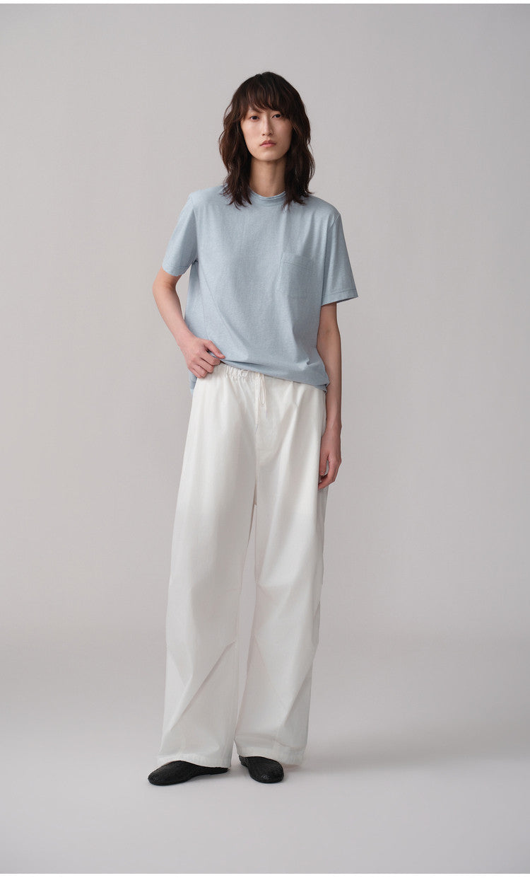 Casual Pants with Elastic Waistband