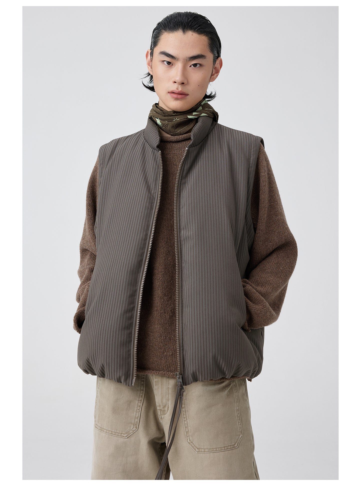 Detachable Sleeve Down Jacket