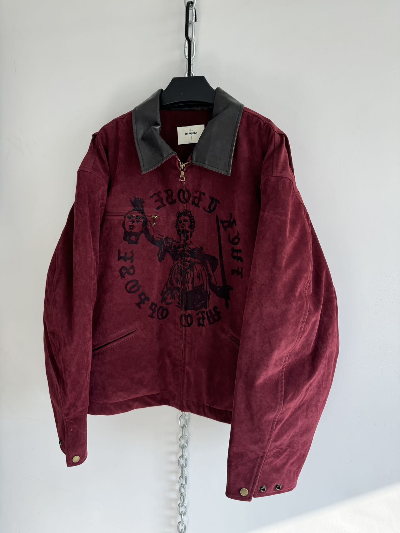 Lapel Detroit Suede Jacket