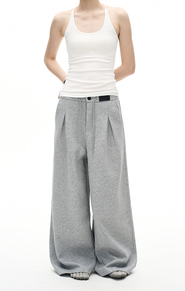 Drape Wide Leg Sweatpants