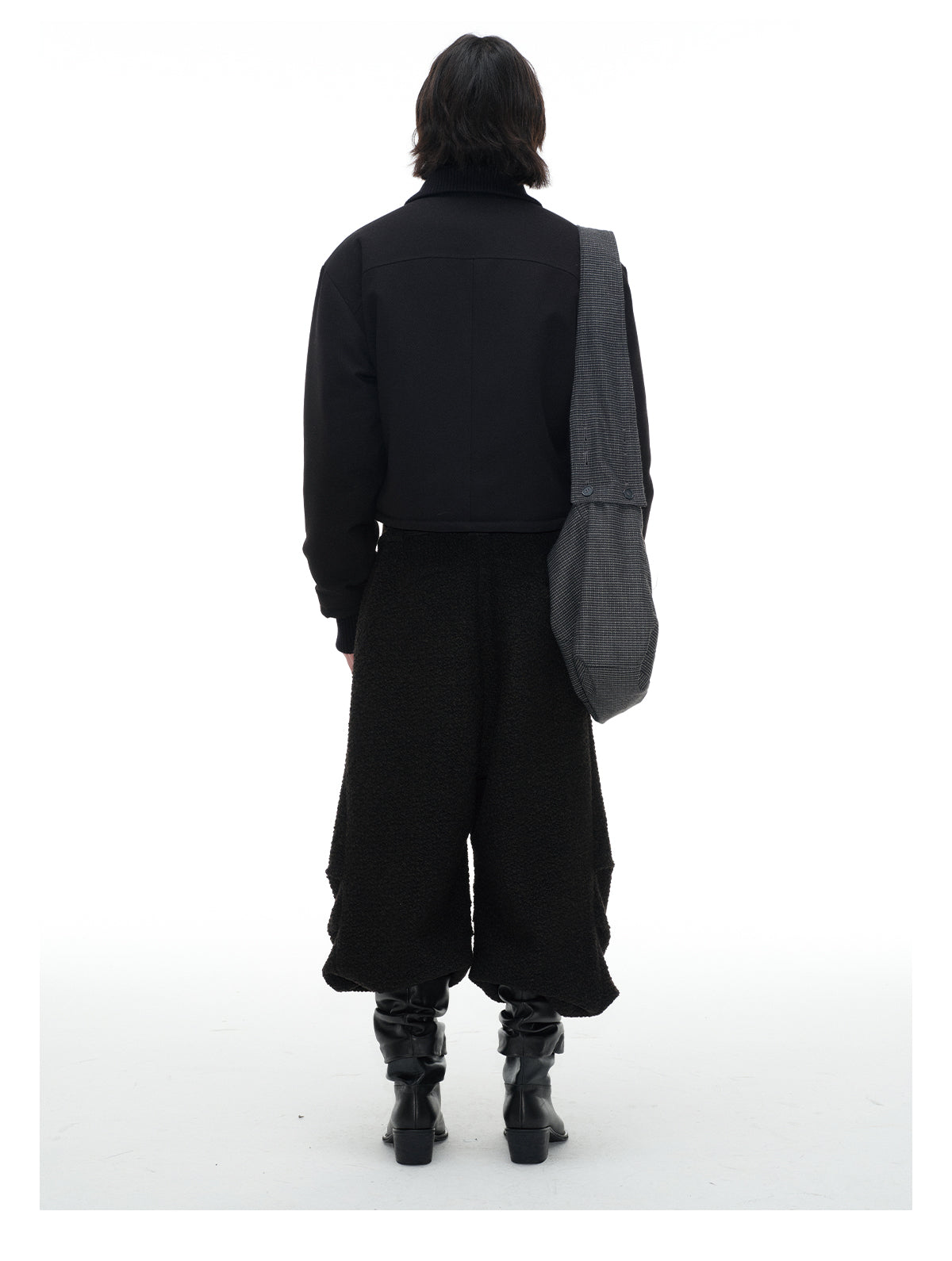 Spiral Pocket Cotton Jacket