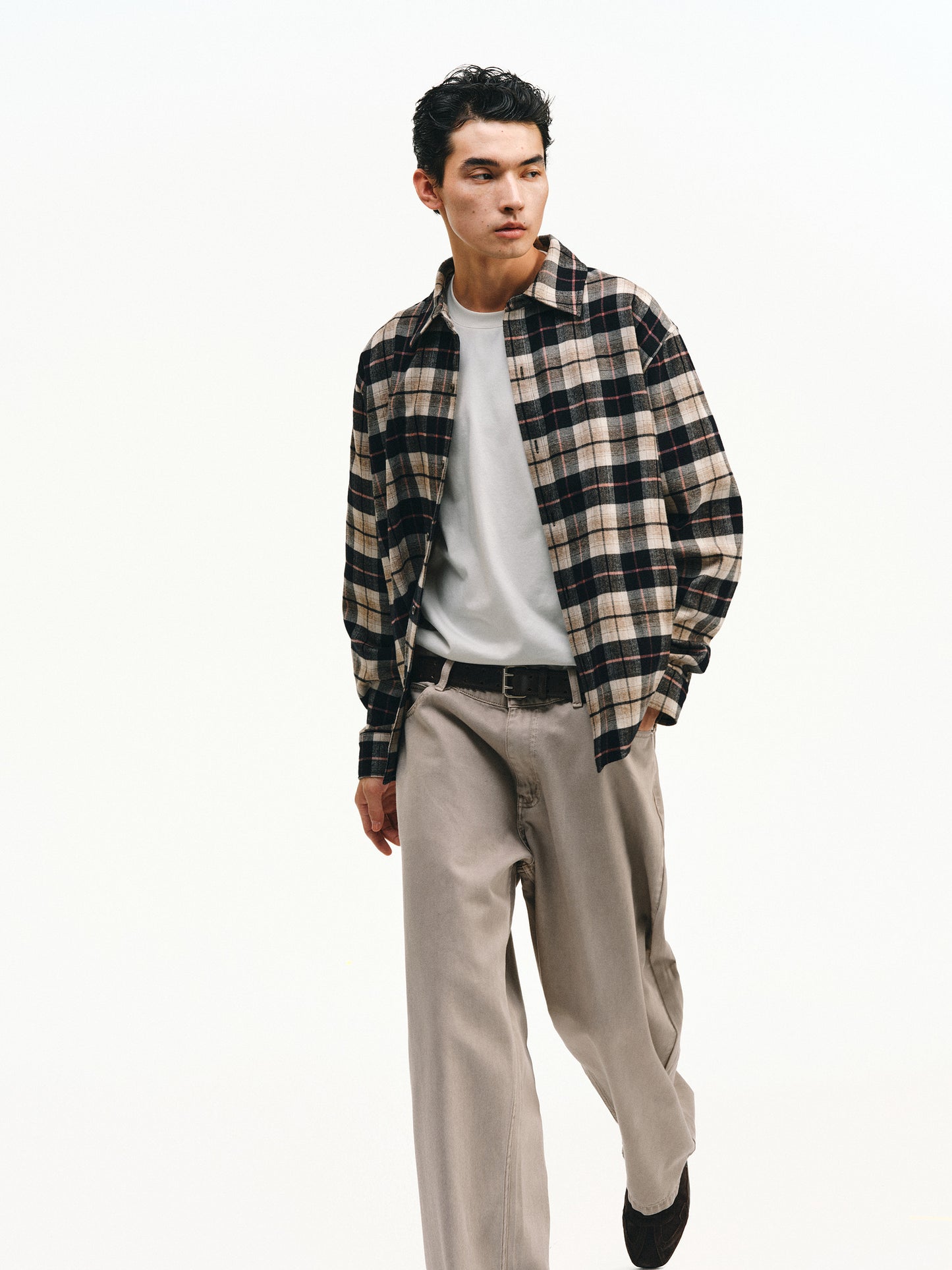 Yarn-dyed Flannel Check Shirt