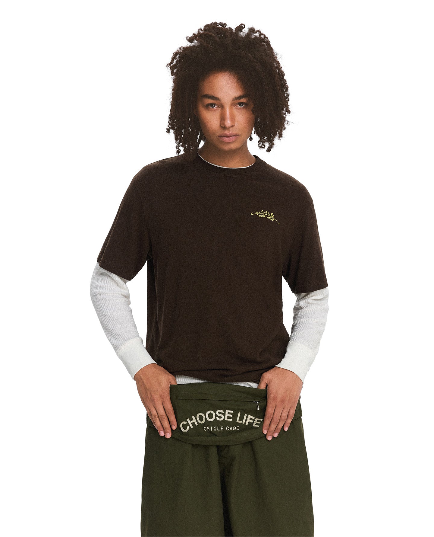 Loose-Fit Embroidered T-Shirt