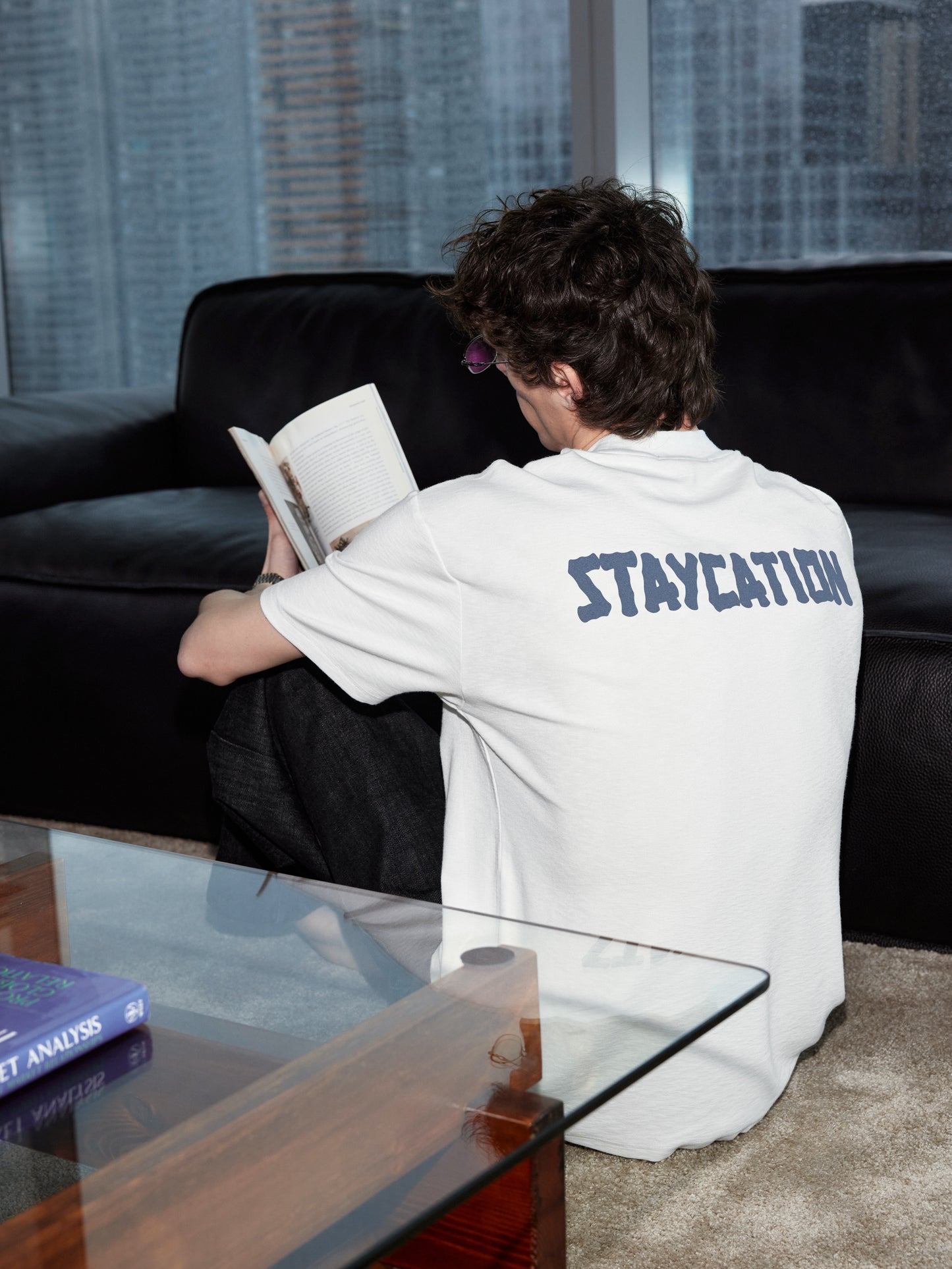 Loose-Fitting Unisex T-Shirt with Back Print