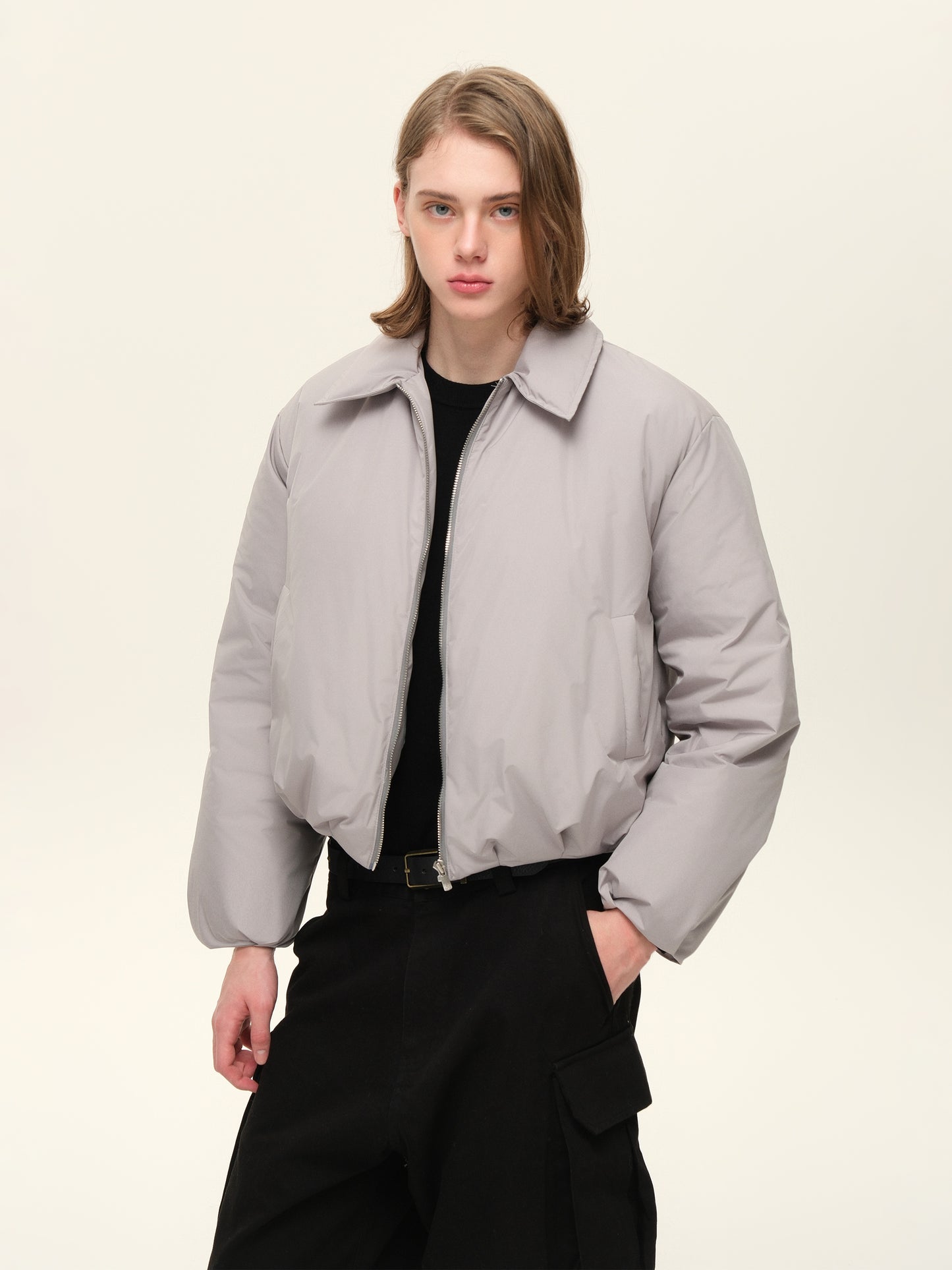 Short Wide Down Jacket