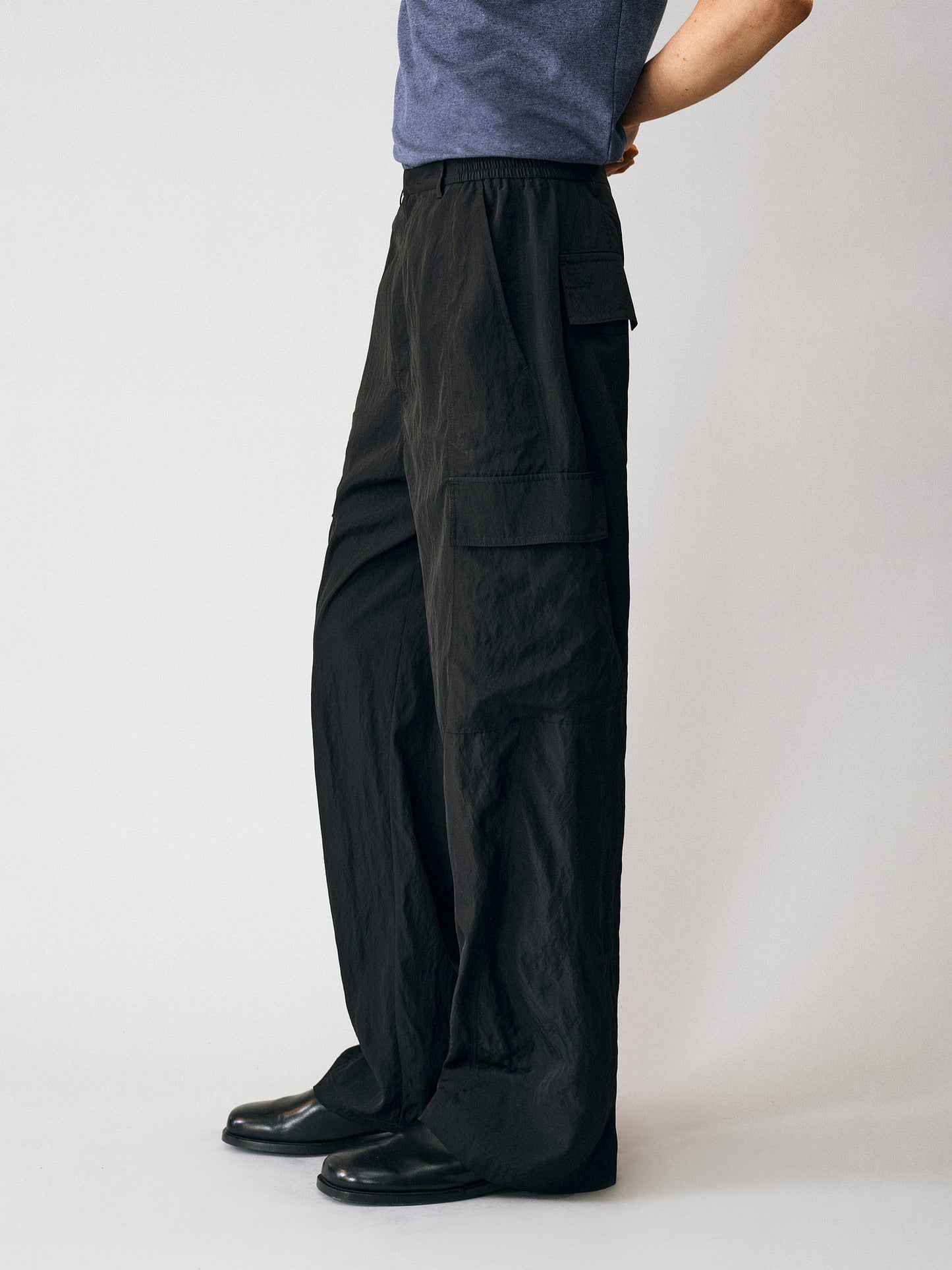 Lightweight Drape Cargo Pants