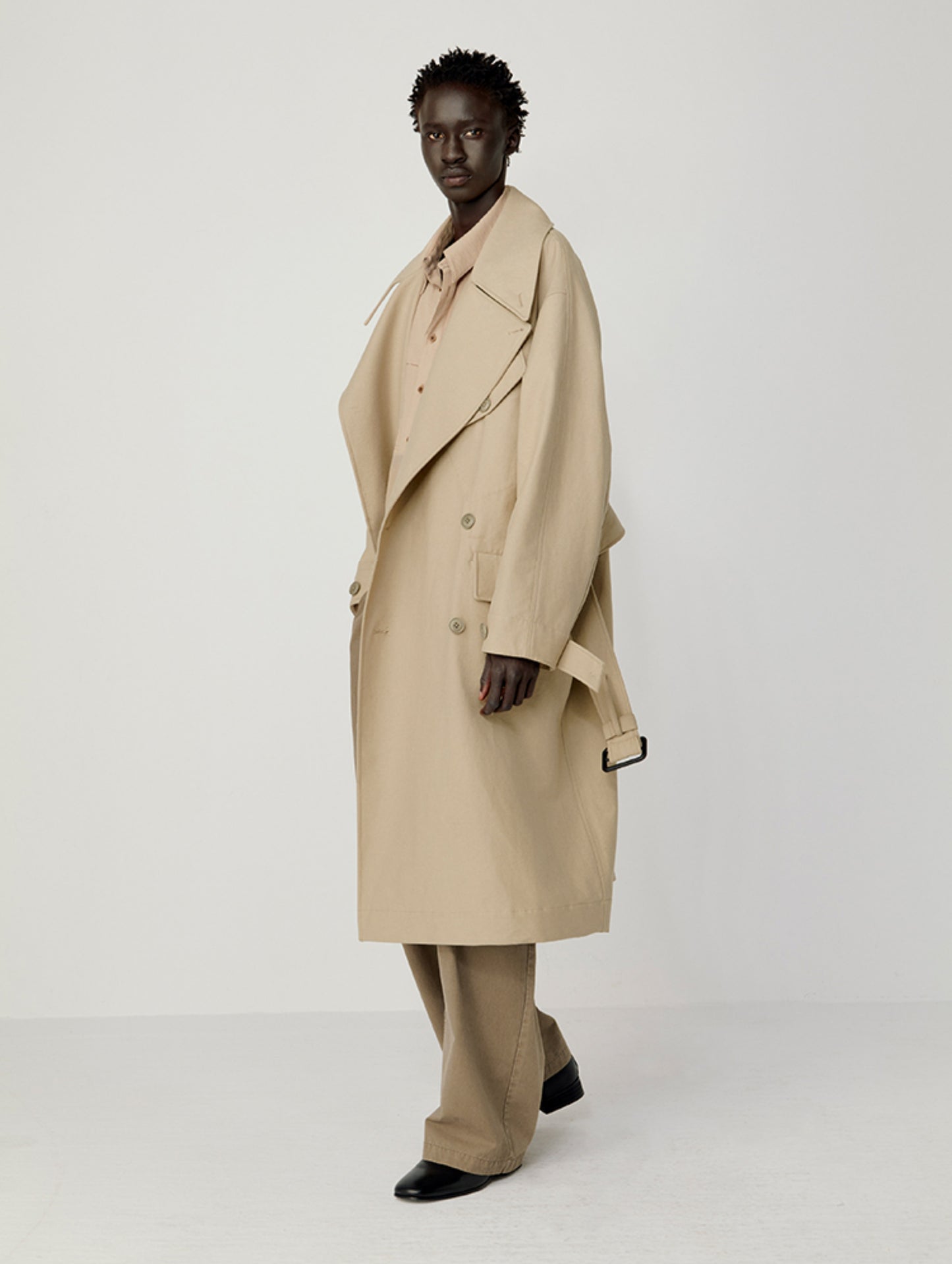 Oversized trench coat
