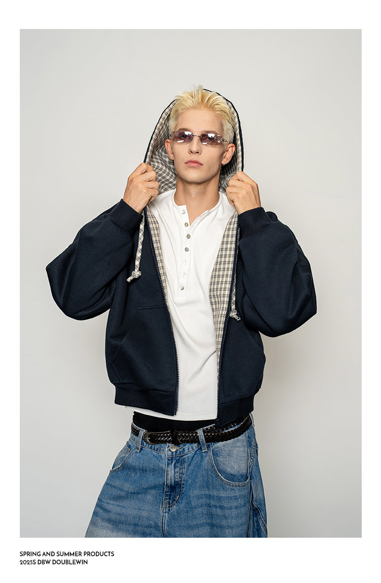 Heavyweight Air Cotton Hooded Sweatshirt