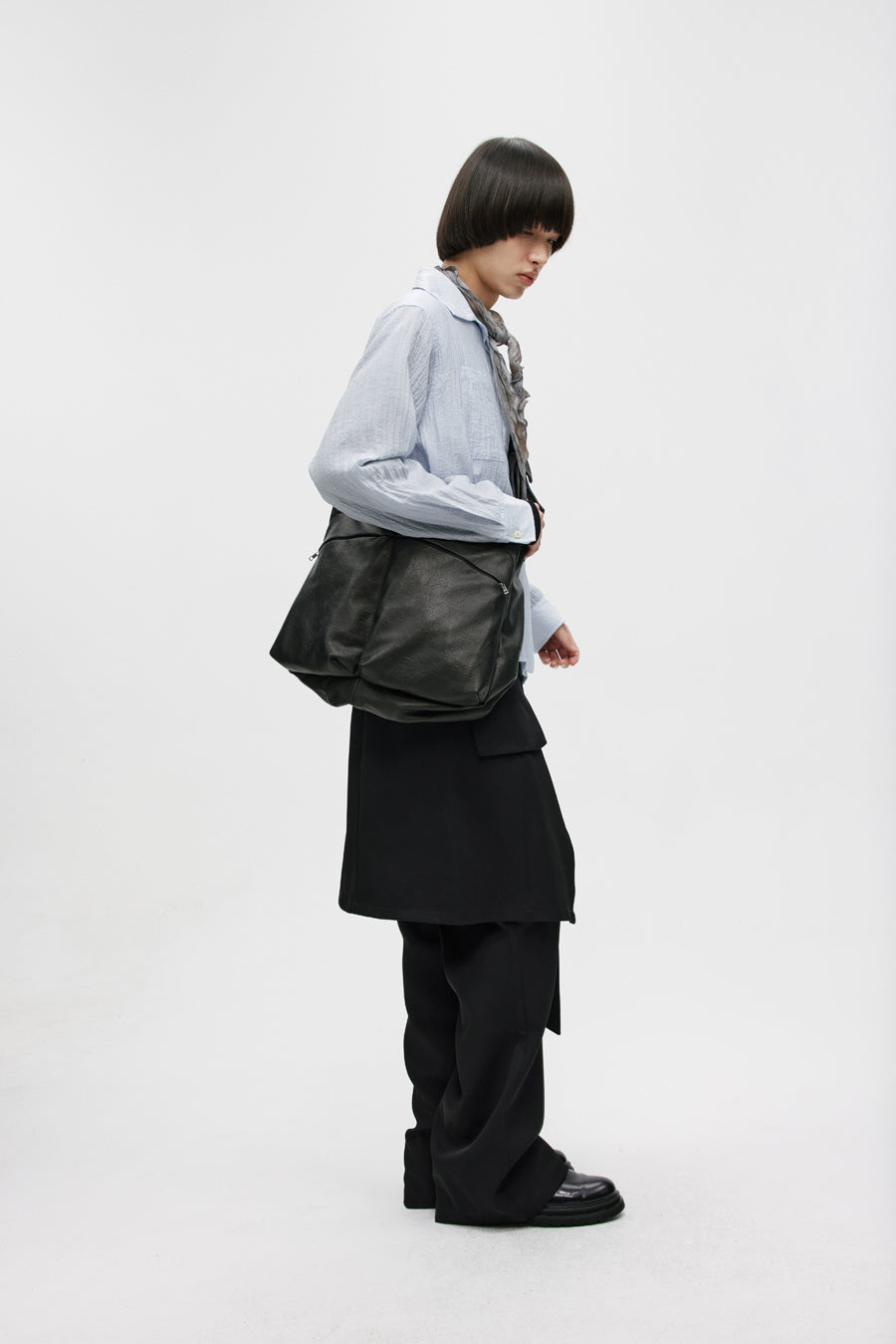 Detachable pockets Apron skirt