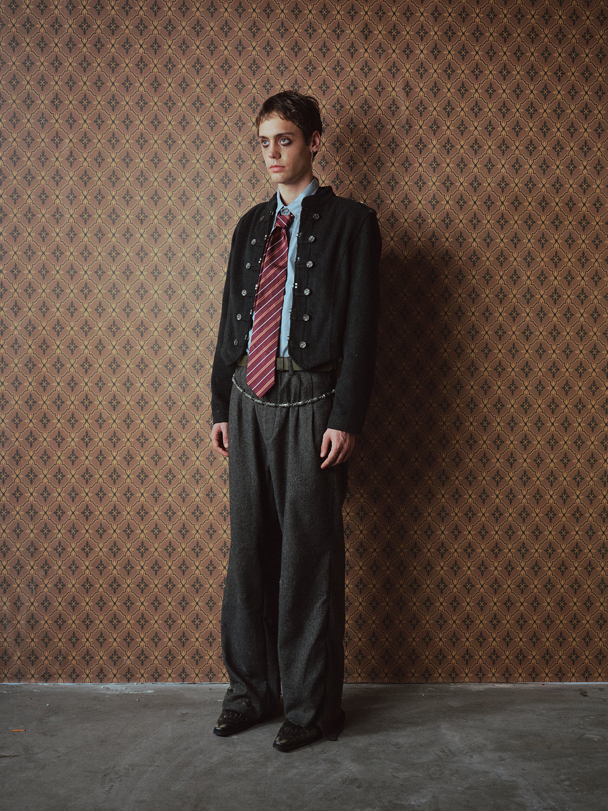 Napoleon Breasted Cropped Jacket