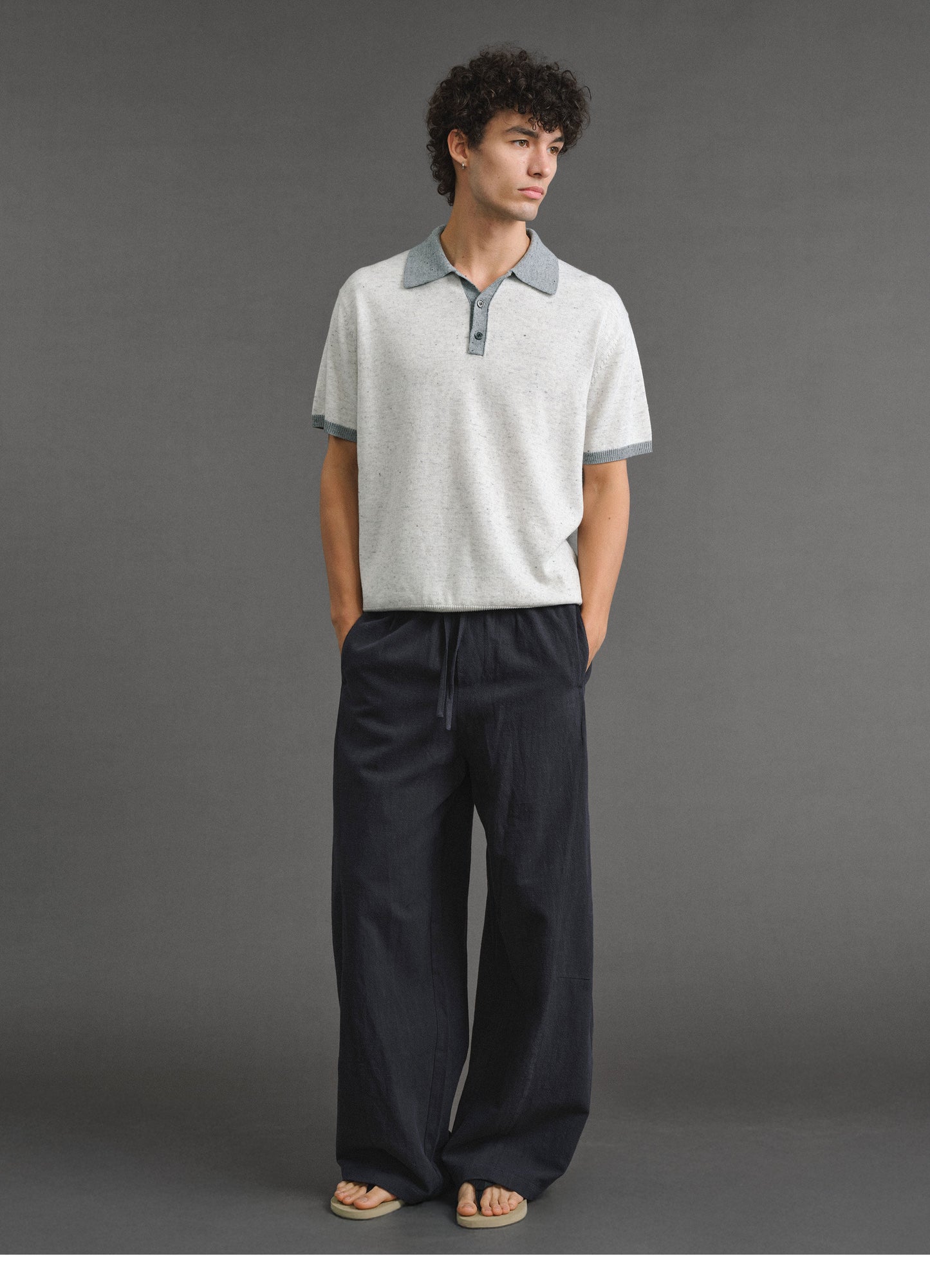 Color-block Polo Shirt