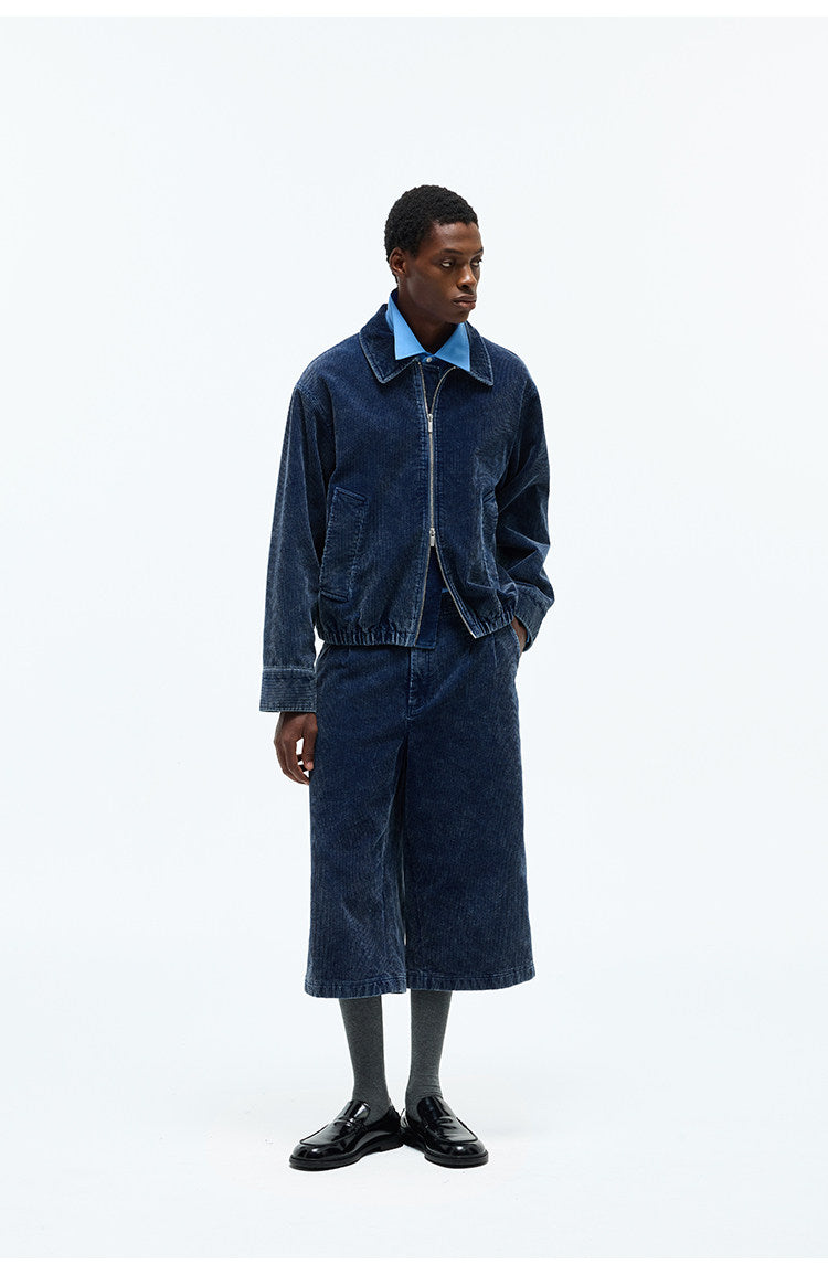 Corduroy Textured Wash Jacket