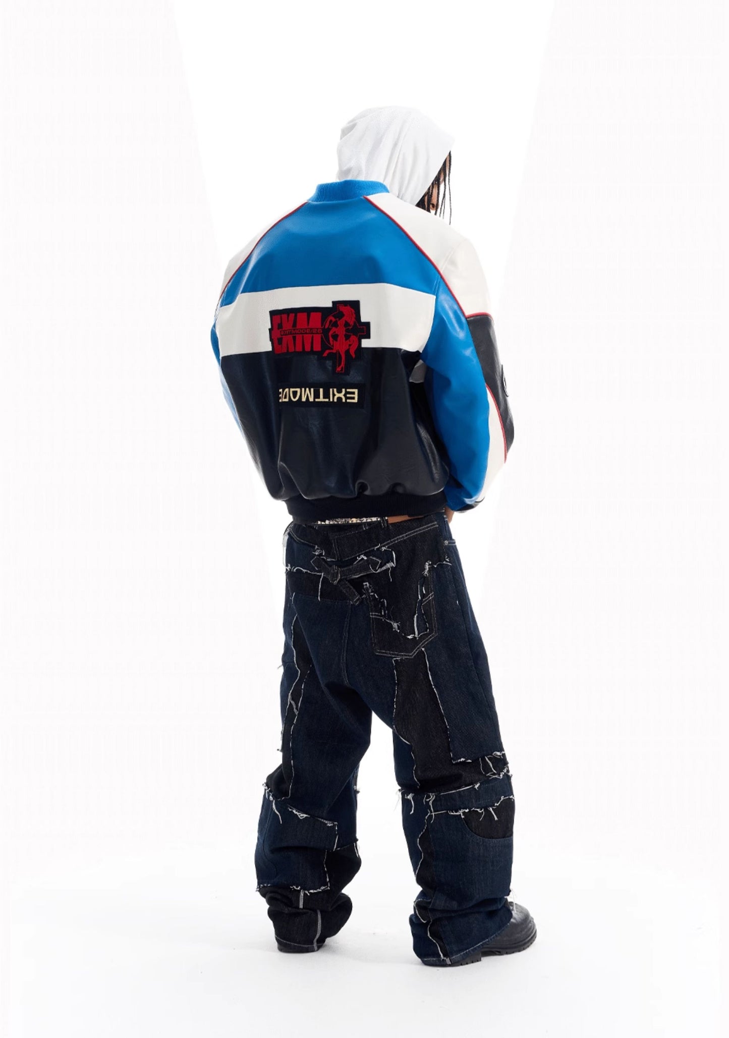 Oversized Leather Jacket