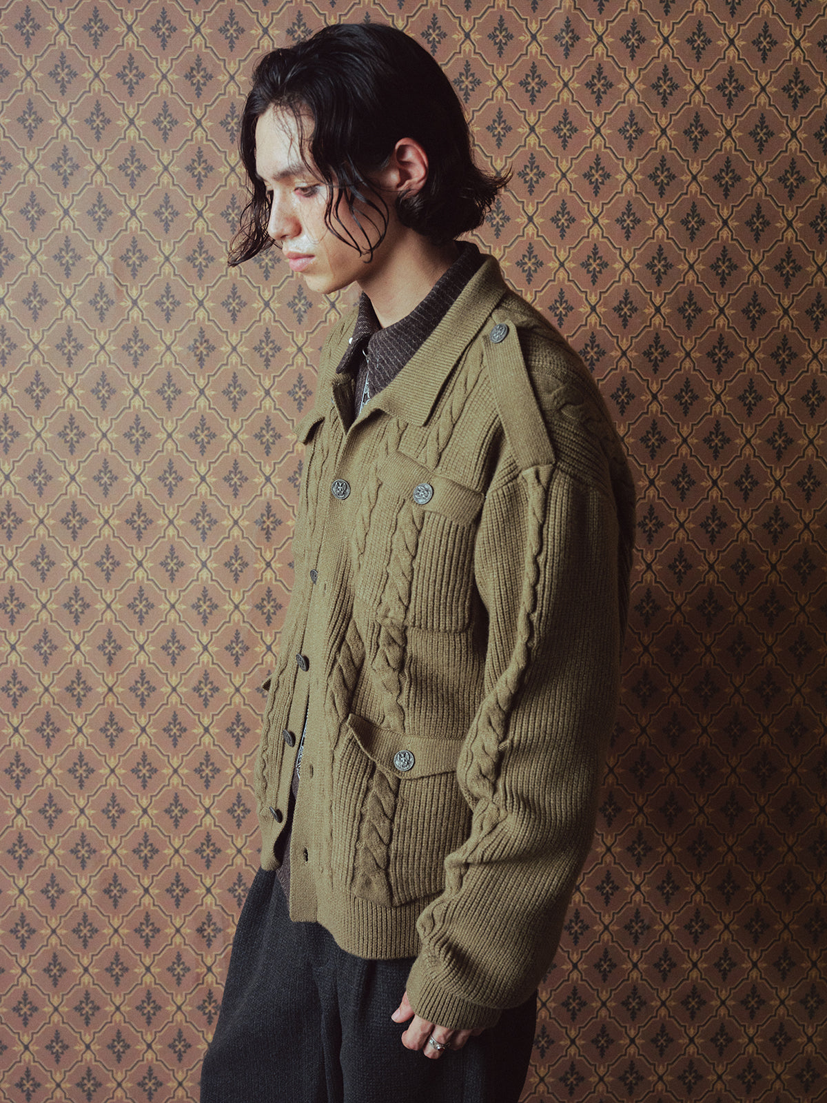 4-Pocket Wool Jacket